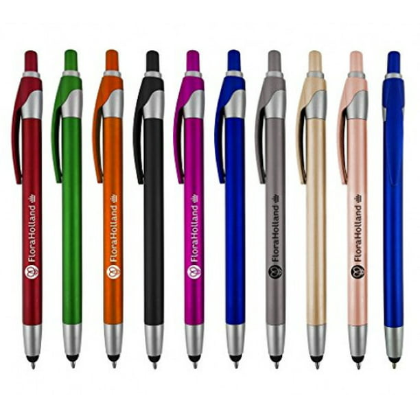 Personalized Crystal Stylus Pen， 2 in 1 Stylus Pen Capacitive Stylus & gel pen 